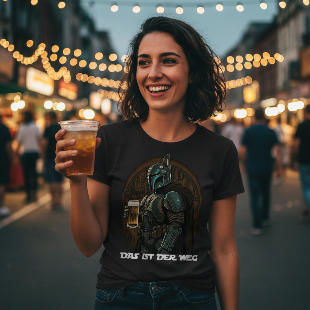 Das ist der Weg - Mandalorian Bier - Damenshirt