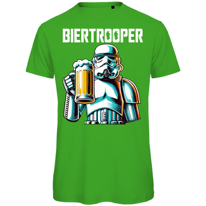 Biertrooper - Star Wars Stormtrooper - Herren Premium Bio T-Shirt Real Green