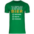 Ich trinke nur an drei Tagen in der Woche Bier - Herren Shirt Kelly Green