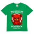 Heute möchte ich was mit Menschen machen Schubsen wäre toll Herren V-Neck T-Shirt Kelly Green