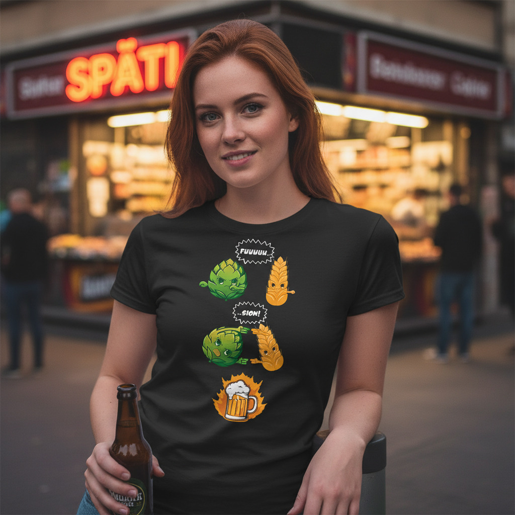 Bier Fusion - Damenshirt