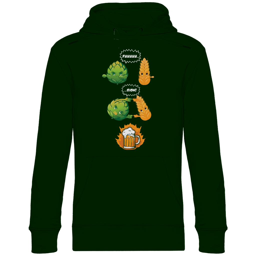 Bier Fusion - Unisex Hoodie Forest Green