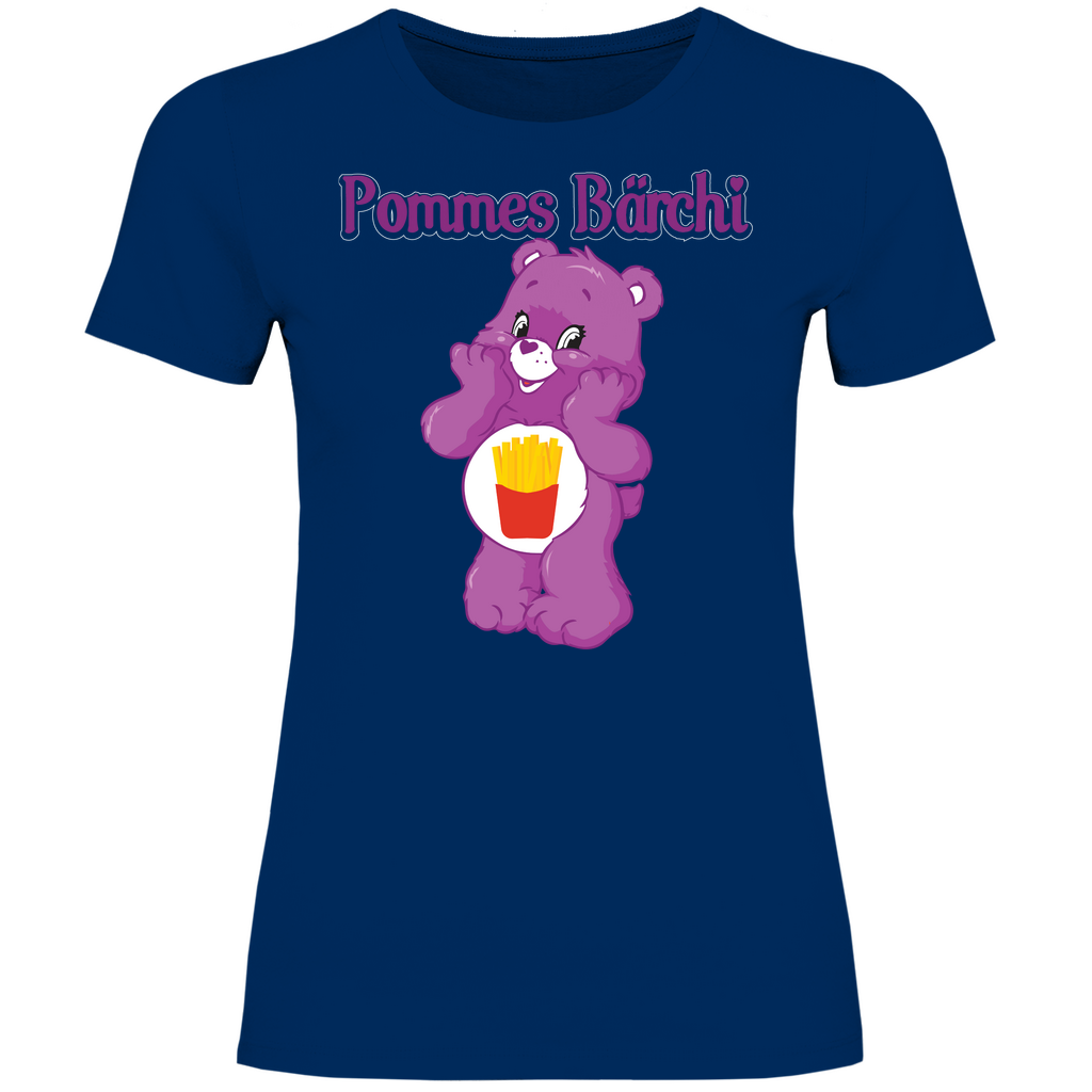 Pommes Bärchi - Glücksbärchi - Damenshirt