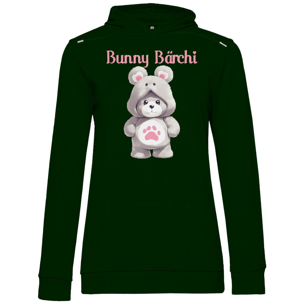 Bunny Bärchi - Glücksbärchi - Damen Hoodie Forest Green