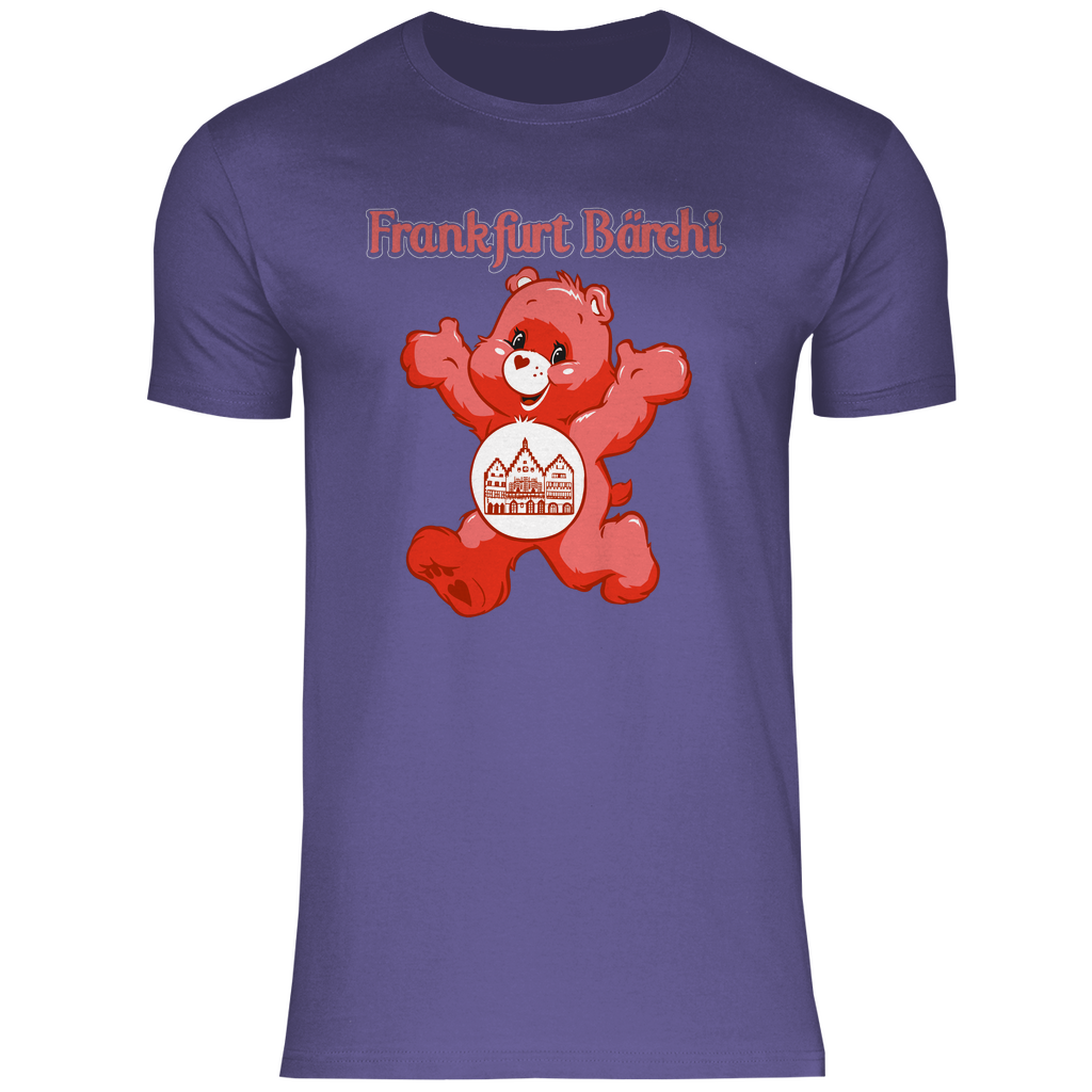 Frankfurt Bärchi - Glücksbärchi - Herren Shirt Millennial Lilac