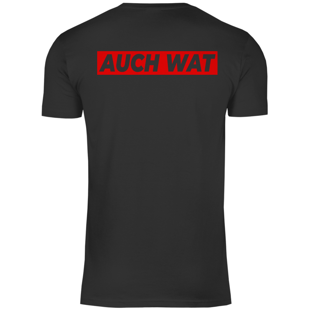 Hinten steht auch wat - Beidseitiger Druck - Herren Shirt