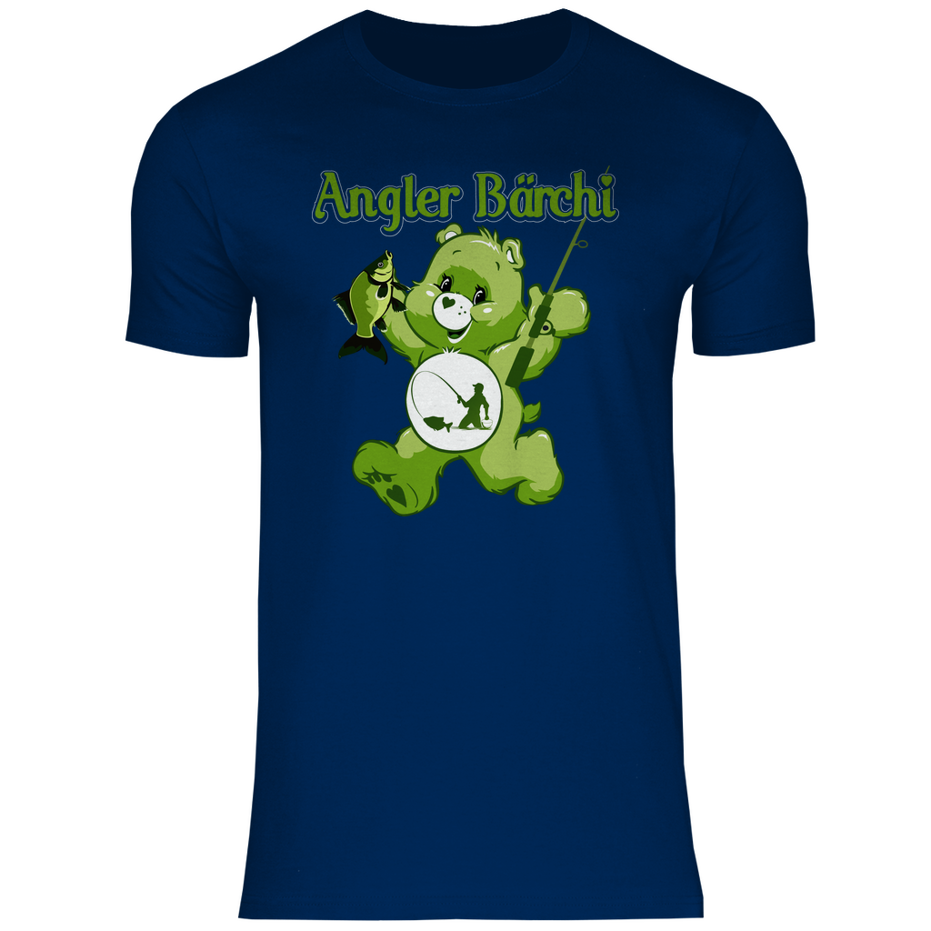 Angler Bärchi - Glücksbärchi - Herren Shirt