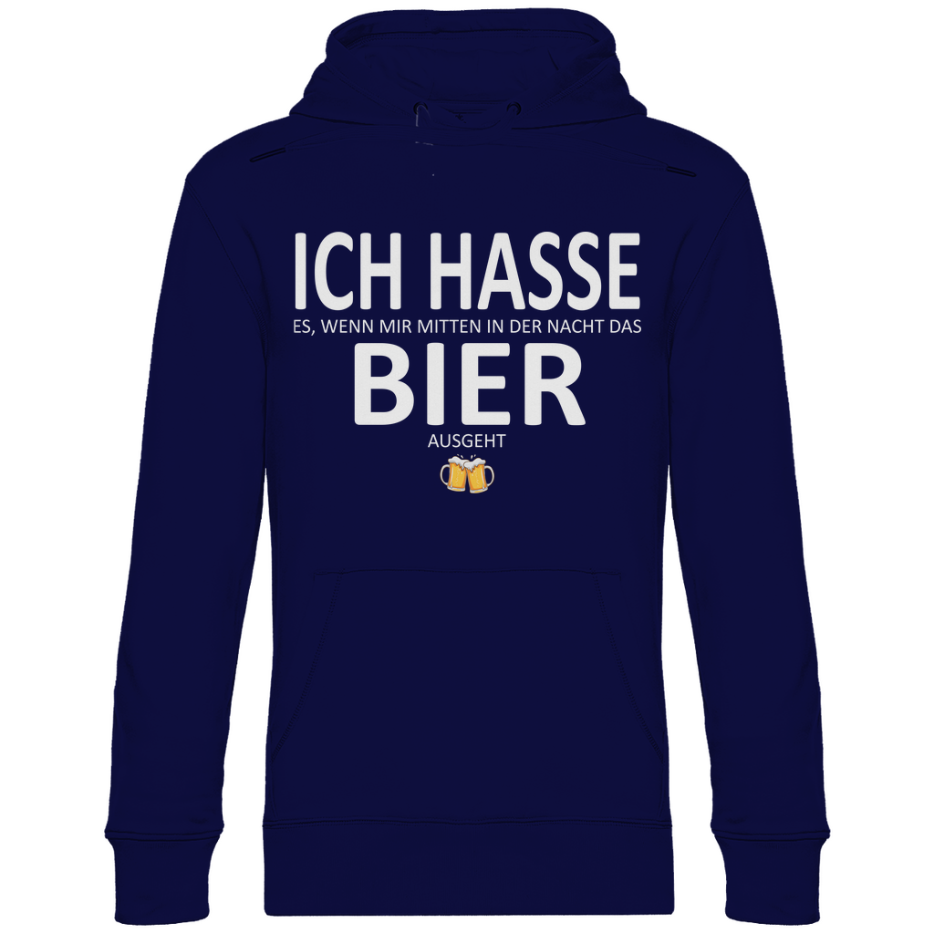 Hasse es wenn mir Bier ausgeht - Unisex Hoodie