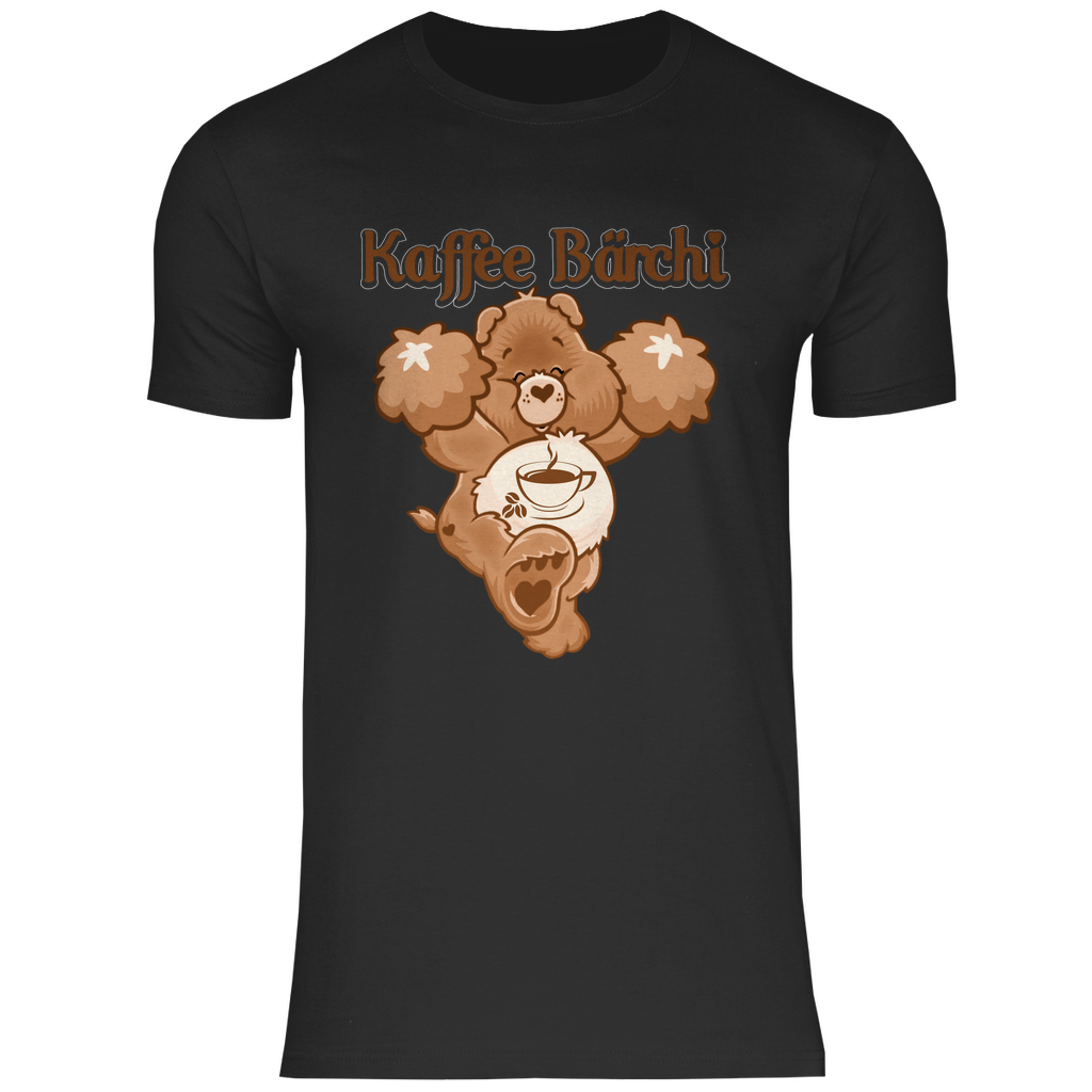 Kaffee Bärchi - Glücksbärchi - Herren Shirt