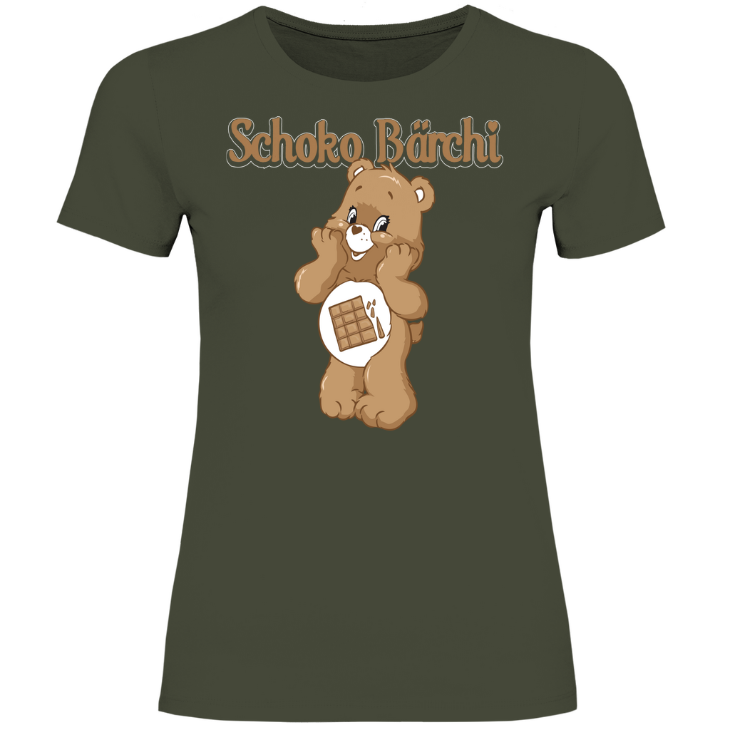 Schoko Bärchi - Glücksbärchi - Damenshirt