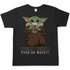 Dein Bier exen du musst Baby Yoda - Herren Shirt Black