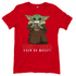 Dein Bier exen du musst Baby Yoda - Damenshirt Red