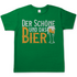 Der Schöne und das Bier - Herren Shirt Kelly Green