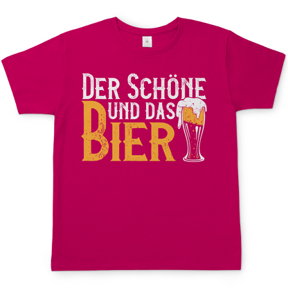 Der Schöne und das Bier - Herren Shirt Sorbet