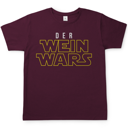 Der Wein Wars Star Wars - Herren Shirt Burgundy