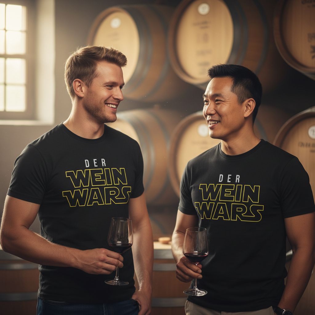 Der Wein Wars Star Wars - Herren Shirt