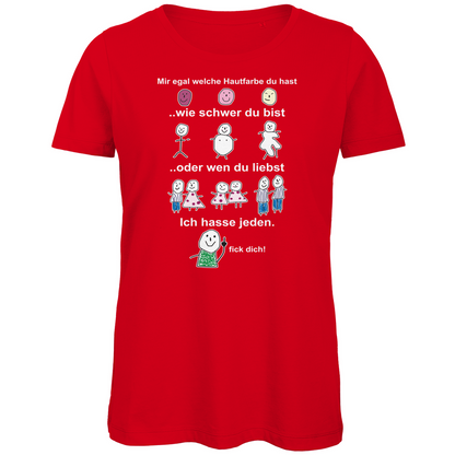 Mir egal welche Hautfarbe du hast - Damen Premium Bio T-Shirt