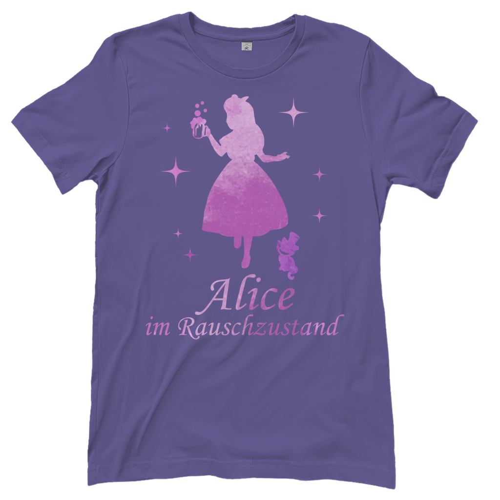 Alice im Rauschzustand - Prinzessin Aquarell - Damenshirt Millennial Lilac