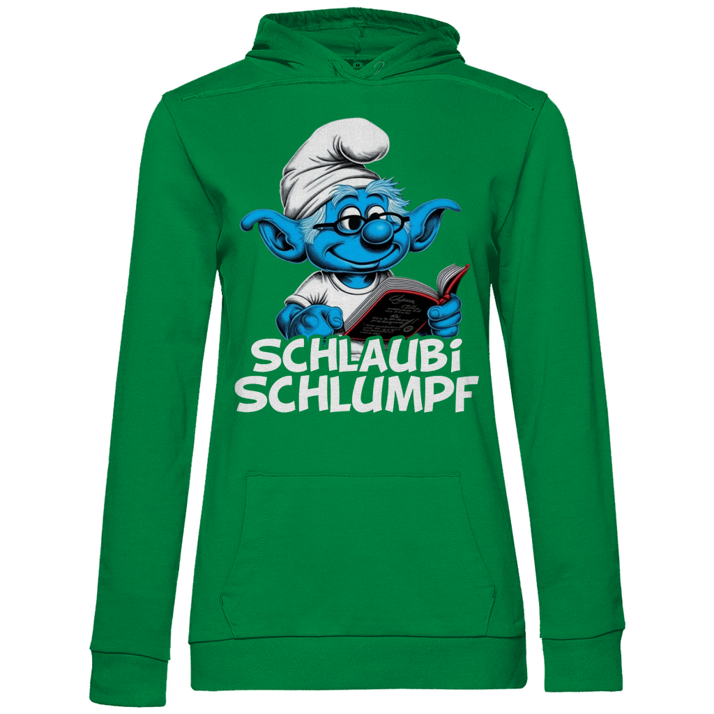 Schlaubi Schlumpf Grafik - Damen Hoodie