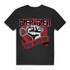 Bier & Bier dafür bin ich hier – Lustiges Männer T-Shirt mit Trink-Spruch Black