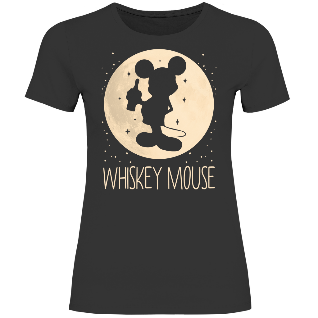 Mond Prinzessin - Whiskey Mouse - Damenshirt