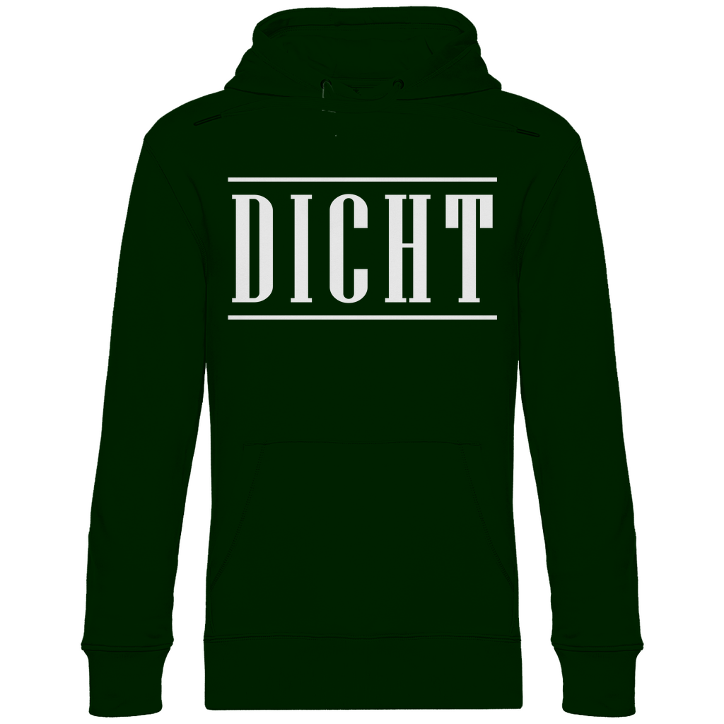 DICHT - Unisex Hoodie Forest Green