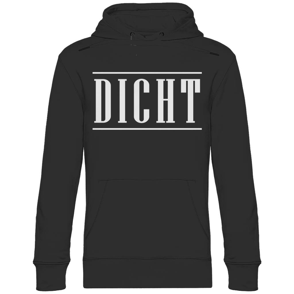 DICHT - Unisex Hoodie Black