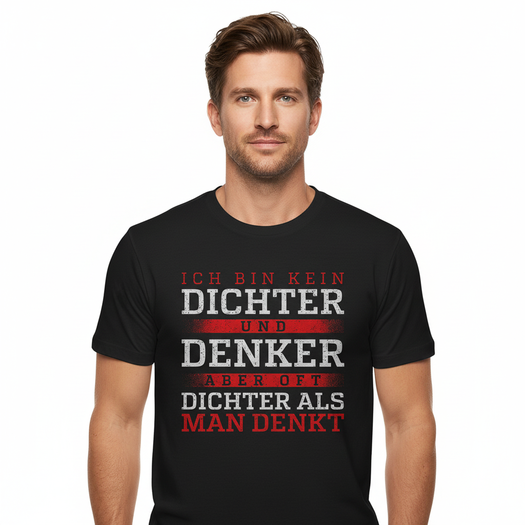 Oft dichter als man denkt - Herren Shirt