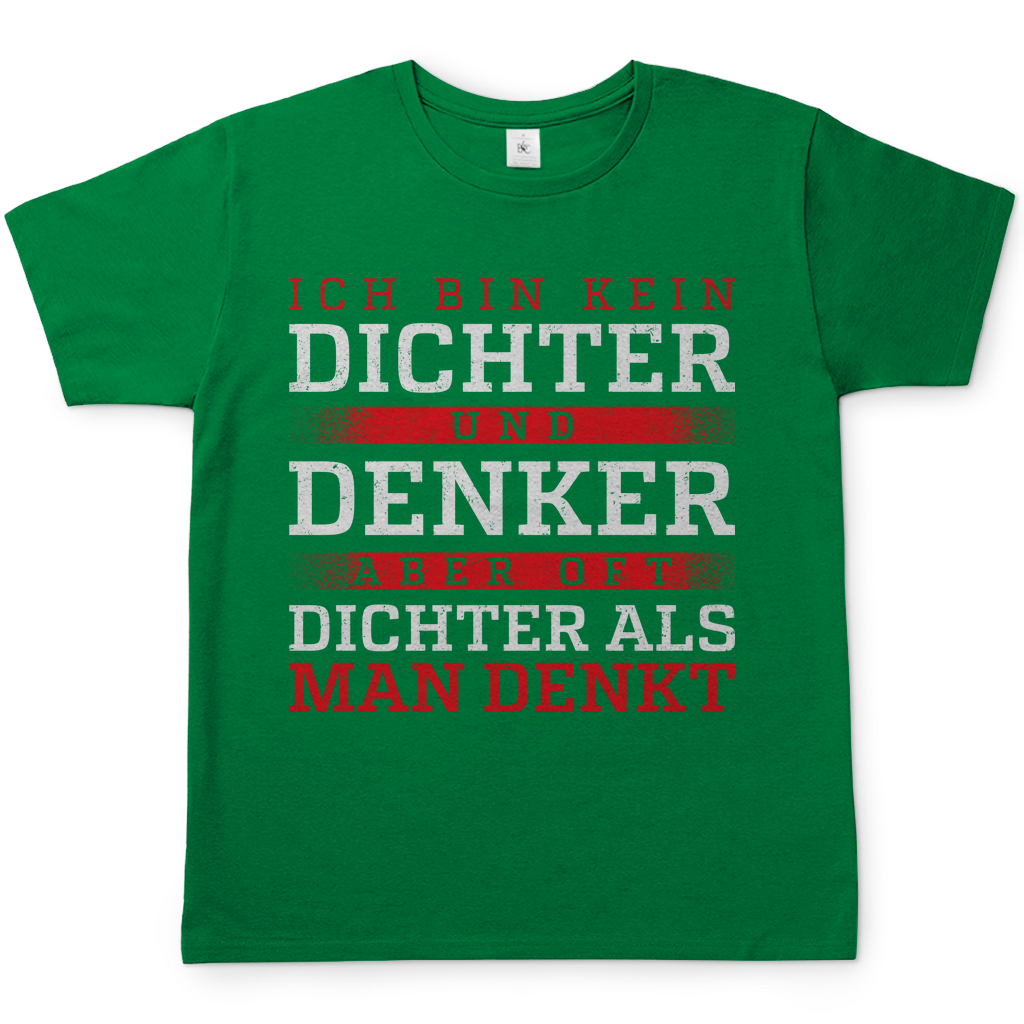 Oft dichter als man denkt - Herren Shirt Kelly Green
