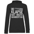 Die Klapse hat heute Wandertag - Damen Hoodie Black