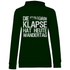 Die Klapse hat heute Wandertag - Damen Hoodie Forest Green