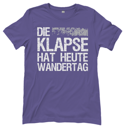 Die Klapse hat heute Wandertag - Damenshirt Millennial Lilac