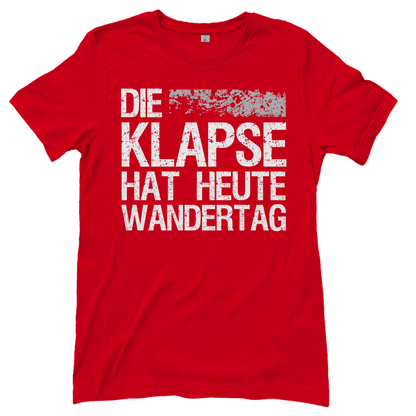 Die Klapse hat heute Wandertag - Damenshirt Red