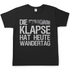 Die Klapse hat heute Wandertag - Herren Shirt Black