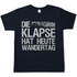 Die Klapse hat heute Wandertag - Herren Shirt Navy