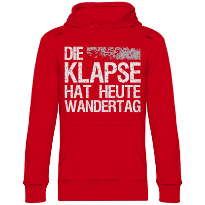 Die Klapse hat heute Wandertag - Unisex Hoodie Red