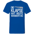 Die Klapse hat heute Wandertag - Herren V-Neck Shirt Royal Blue