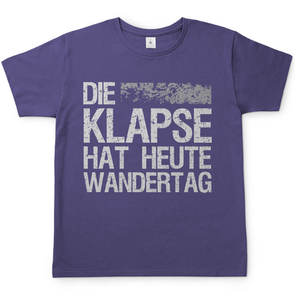 Die Klapse hat heute Wandertag - Herren Shirt Millennial Lilac