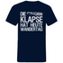 Die Klapse hat heute Wandertag - Herren V-Neck Shirt Navy