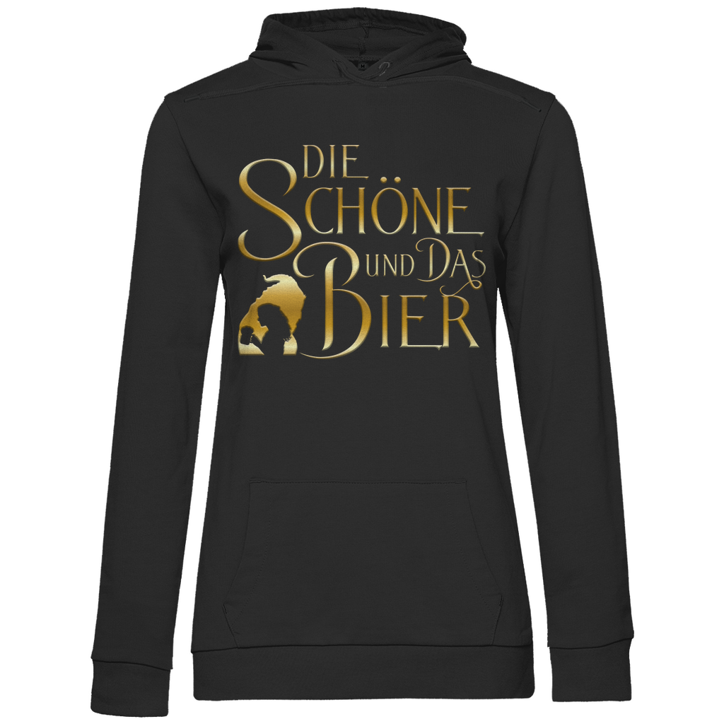 Die Schöne und das Biest Bier - Damen Hoodie Black