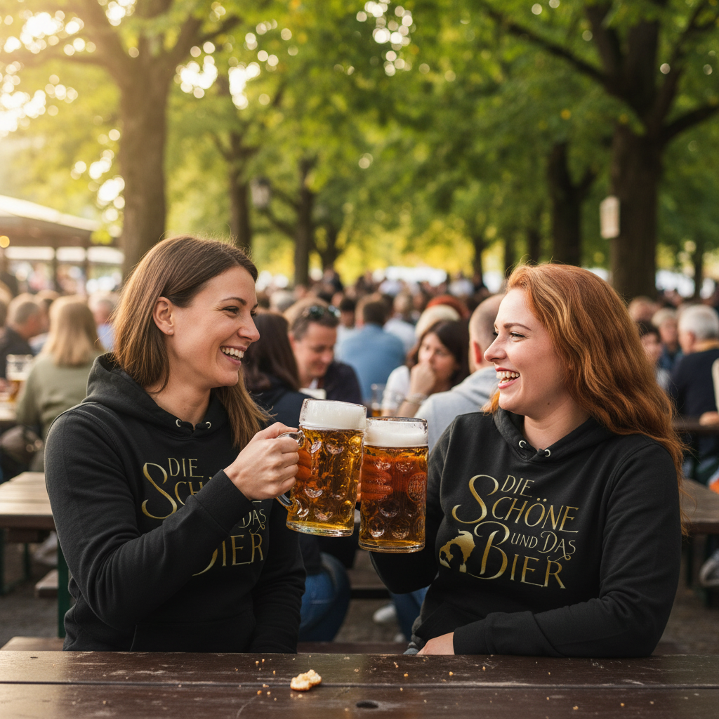 Die Schöne und das Biest Bier - Damen Hoodie