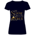Die Schöne und das Biest Bier - V-Neck Damenshirt Deep Navy