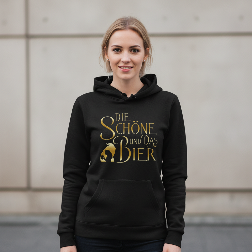 Die Schöne und das Biest Bier - Damen Hoodie