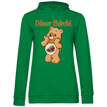 Döner Bärchi - Glücksbärchi - Damen Hoodie Kelly Green