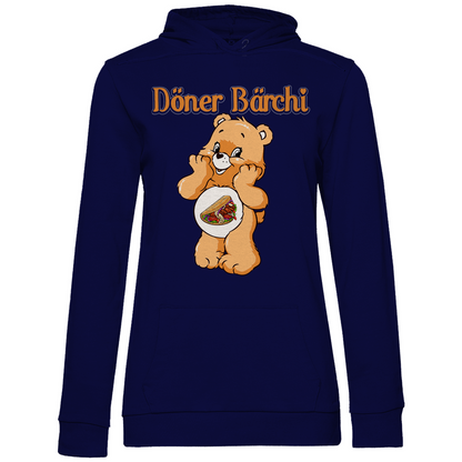 Döner Bärchi - Glücksbärchi - Damen Hoodie Navy Blue
