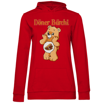 Döner Bärchi - Glücksbärchi - Damen Hoodie Red
