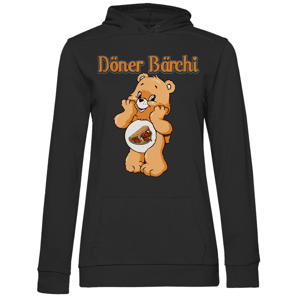 Döner Bärchi - Glücksbärchi - Damen Hoodie Black