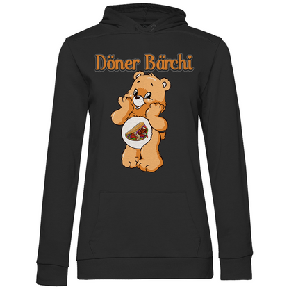 Döner Bärchi - Glücksbärchi - Damen Hoodie Black