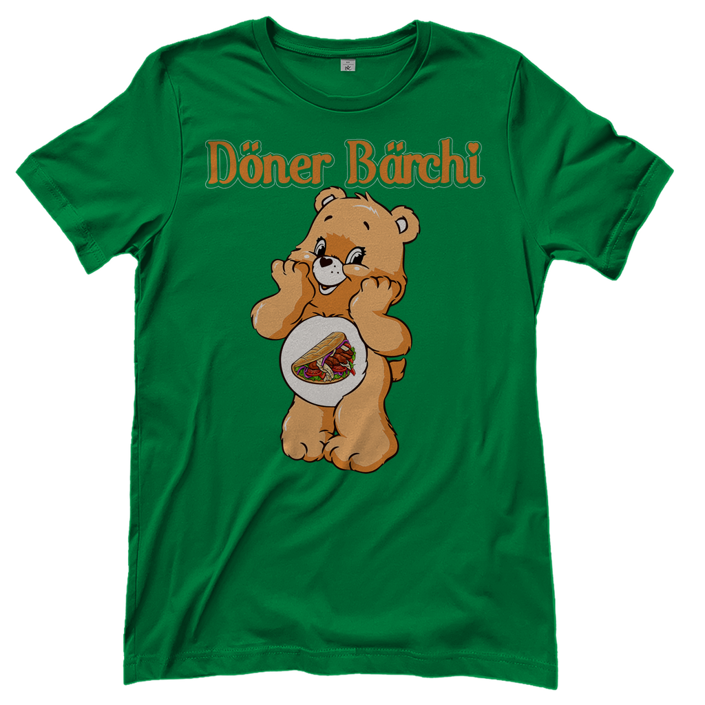Döner Bärchi - Glücksbärchi - Damenshirt Kelly Green