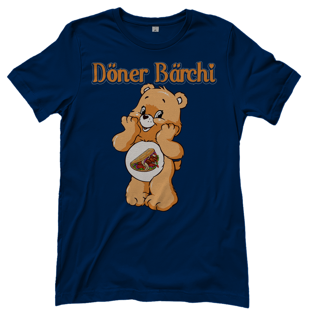 Döner Bärchi - Glücksbärchi - Damenshirt Navy
